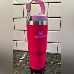 Stanley Hot Pink 30oz Iceflow Flip Straw
